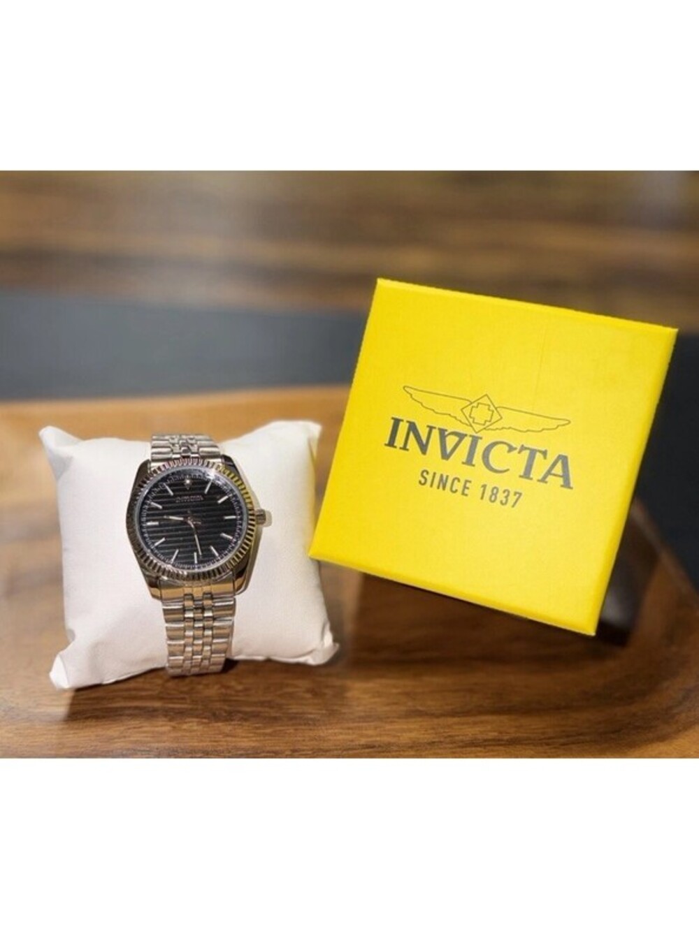 Invicta Celestial Somerset 69164 Men’s Watch 36mm Black Dial Steel NEW